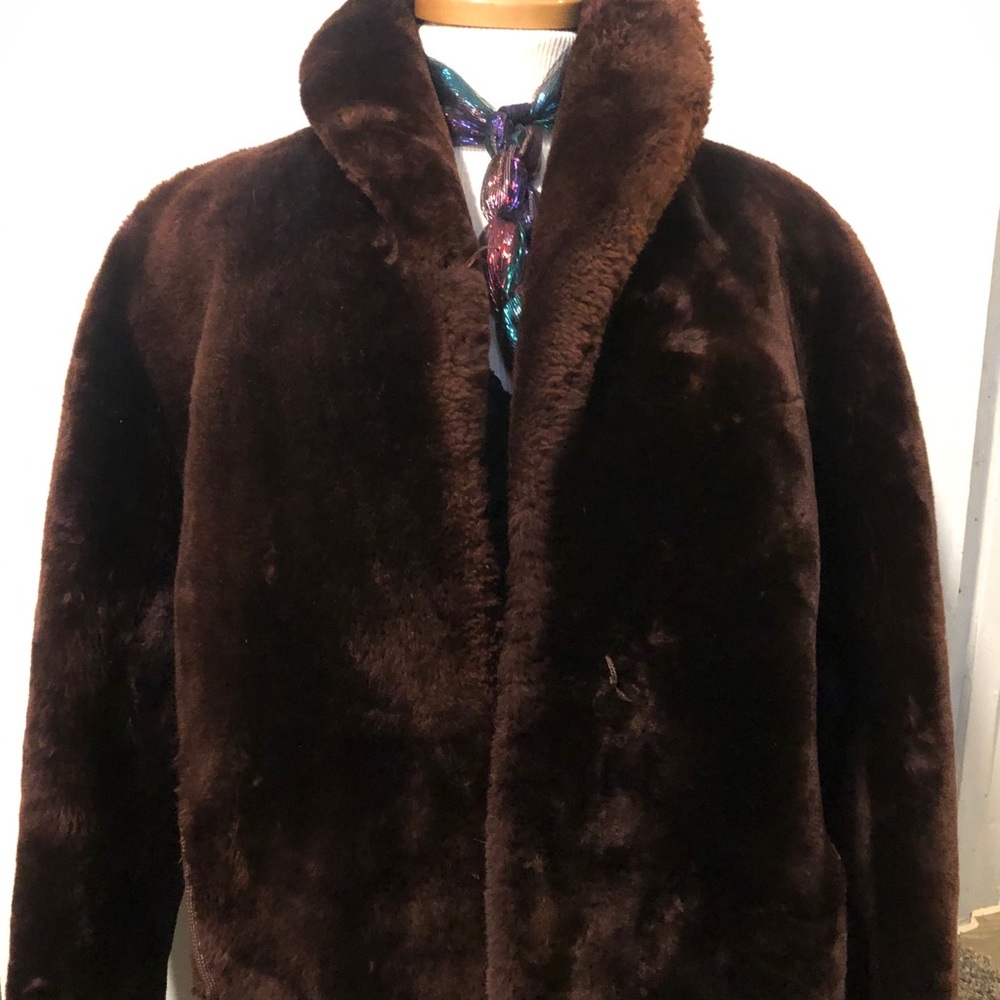 Vintage faux fur coat